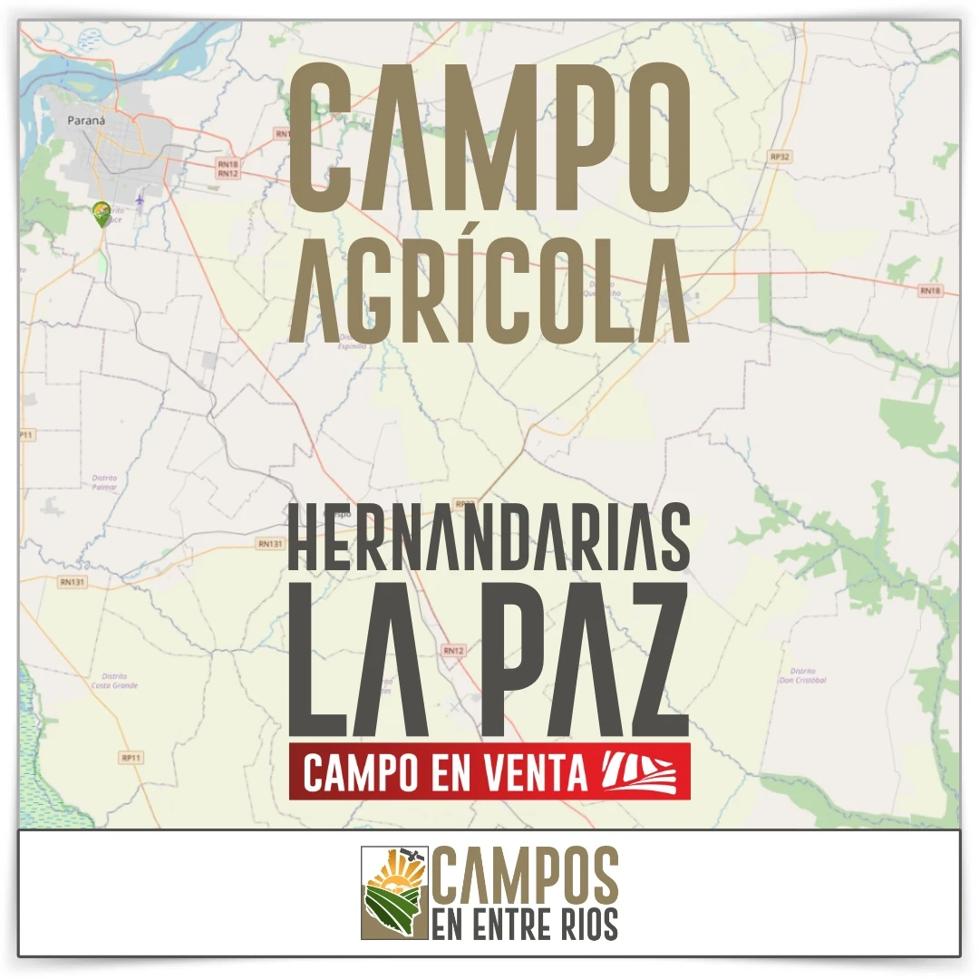 CAMPO AGRICOLA EN VENTA EN HERNANDARIAS